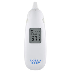 Lollababy Infrared In-Ear Thermometer + Probe Cover (40 Pcs)