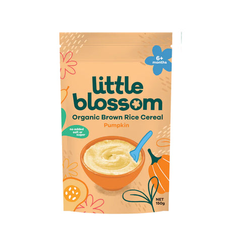 Little Blossom Organic Brown Rice Cereal | Pumpkin