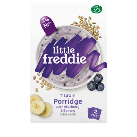 Little Freddie Blueberry & Banana 7 Grain Porridge 160g
