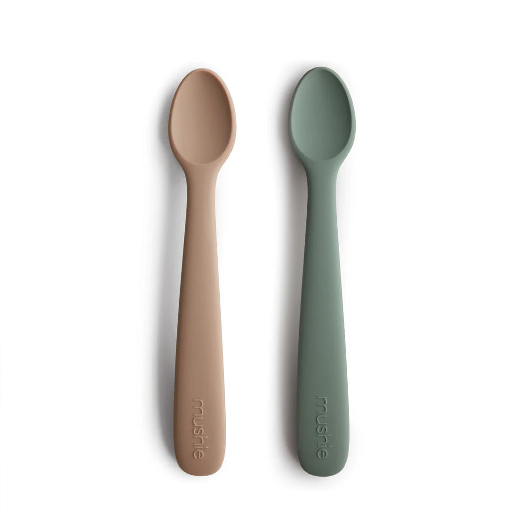 Mushie Silicone Feeding Spoons 2-Pack