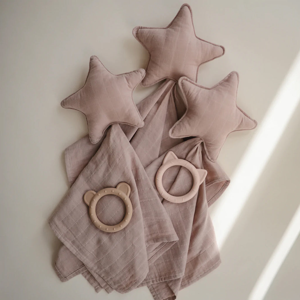 Mushie Star Lovey Blanket