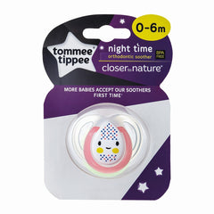 Tommee Tippee Closer to Nature Night Time Soother 1pc