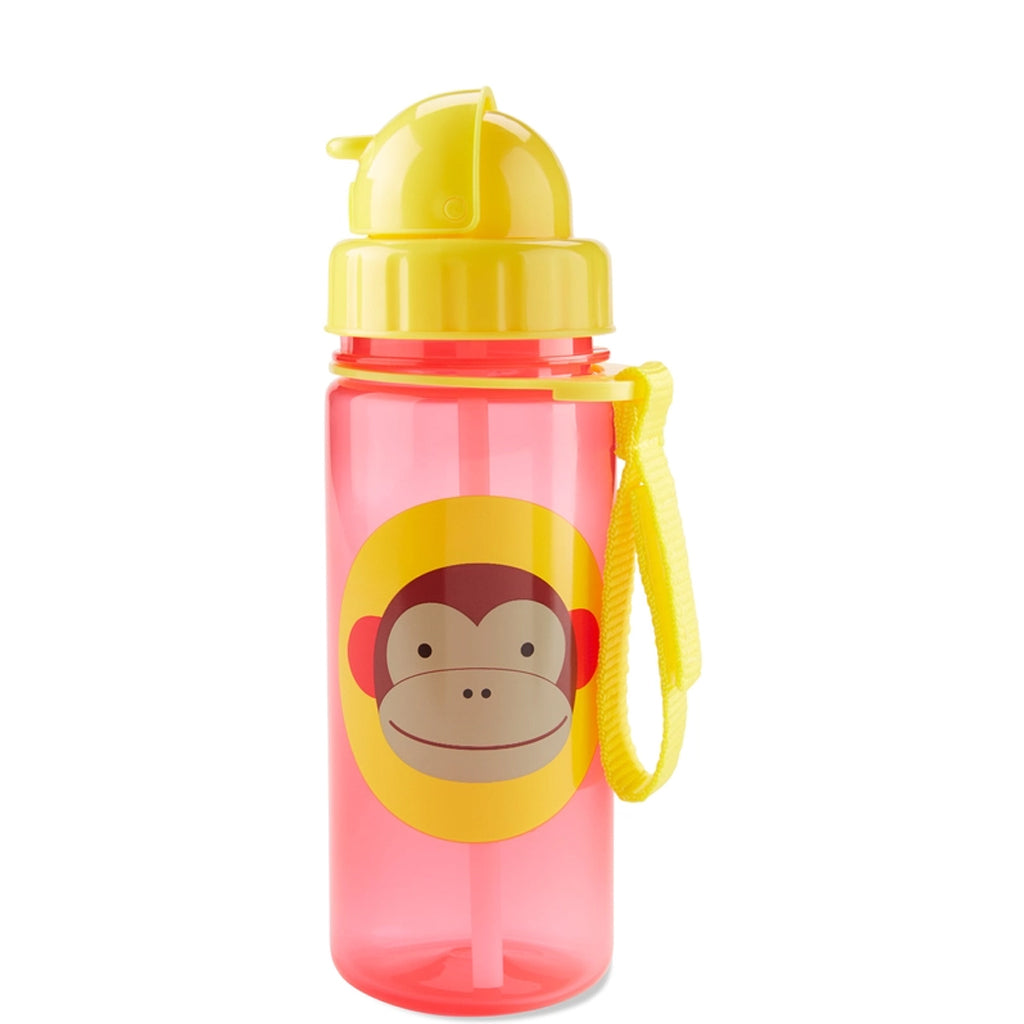 Skip Hop Zoo Straw Water Bottle