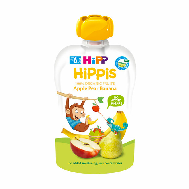 HiPP Organic Apple Pear Banana Pouch