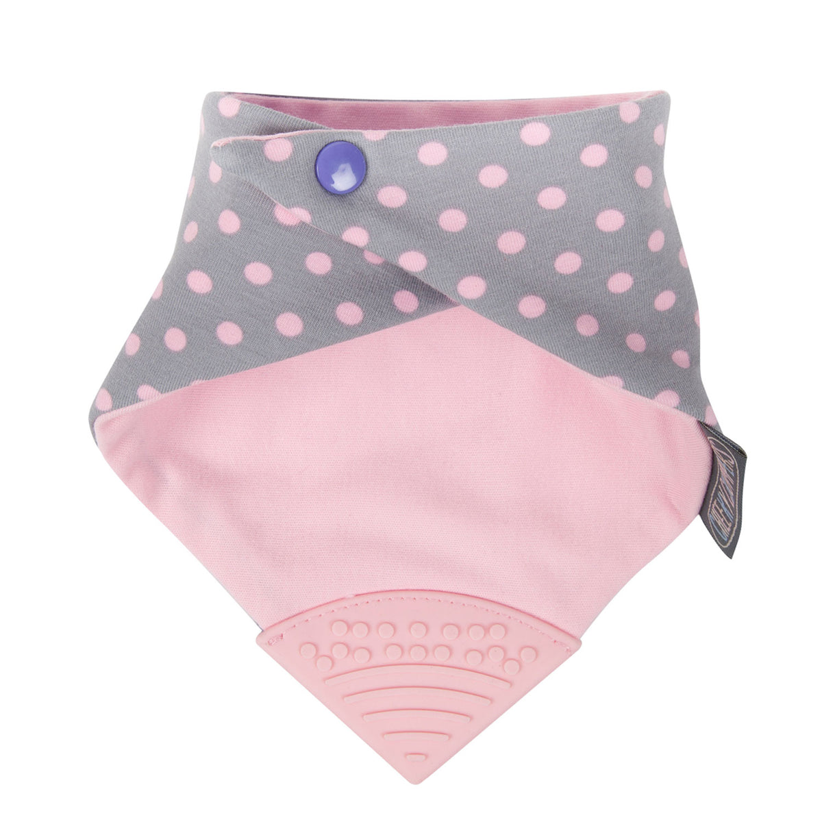 Cheeky Chompers Neckerchew (Polka Dot Pink)