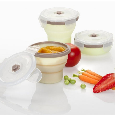 Babymoov Silicone Containers - 3 x 240ml