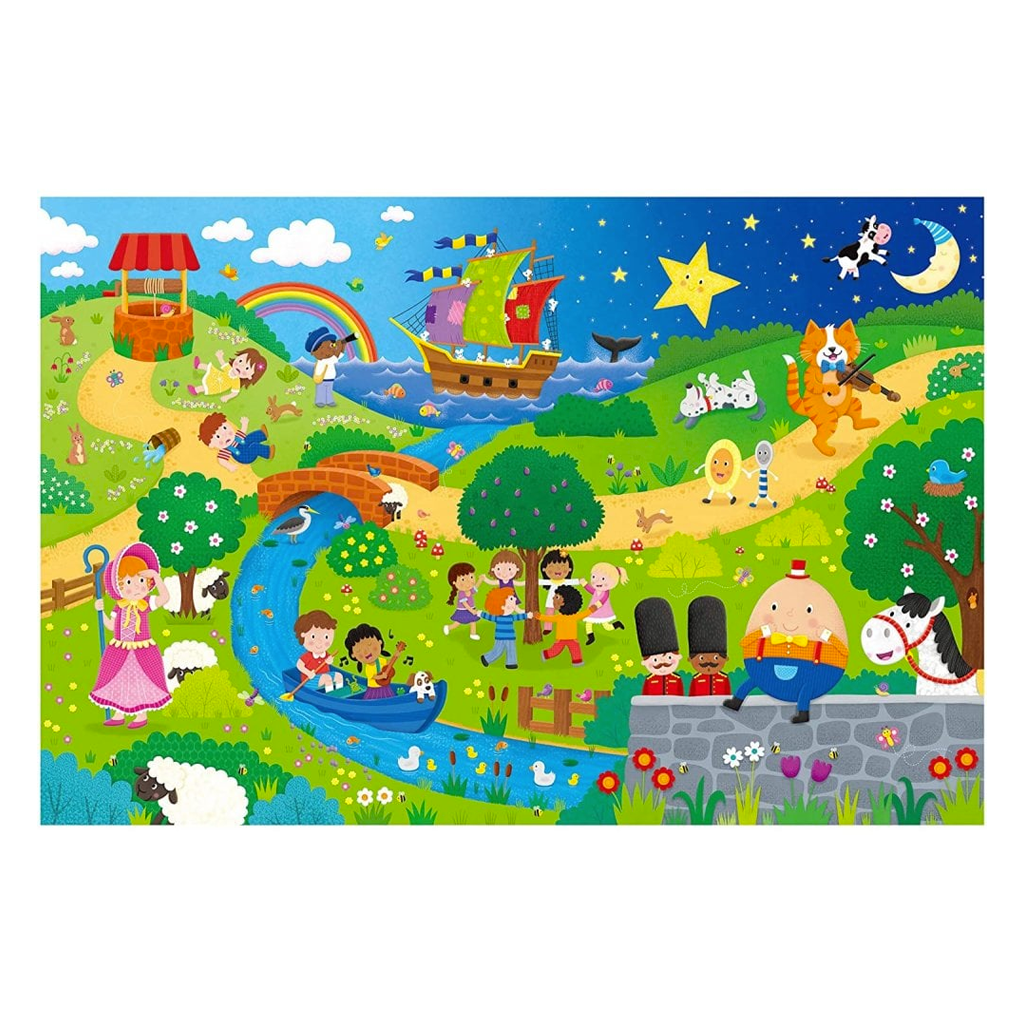 Galt Giant Floor Puzzle - Nursery Rhymes