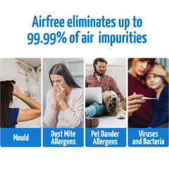 Airfree Duo Air Purifier 24m<sup>2</sup> White