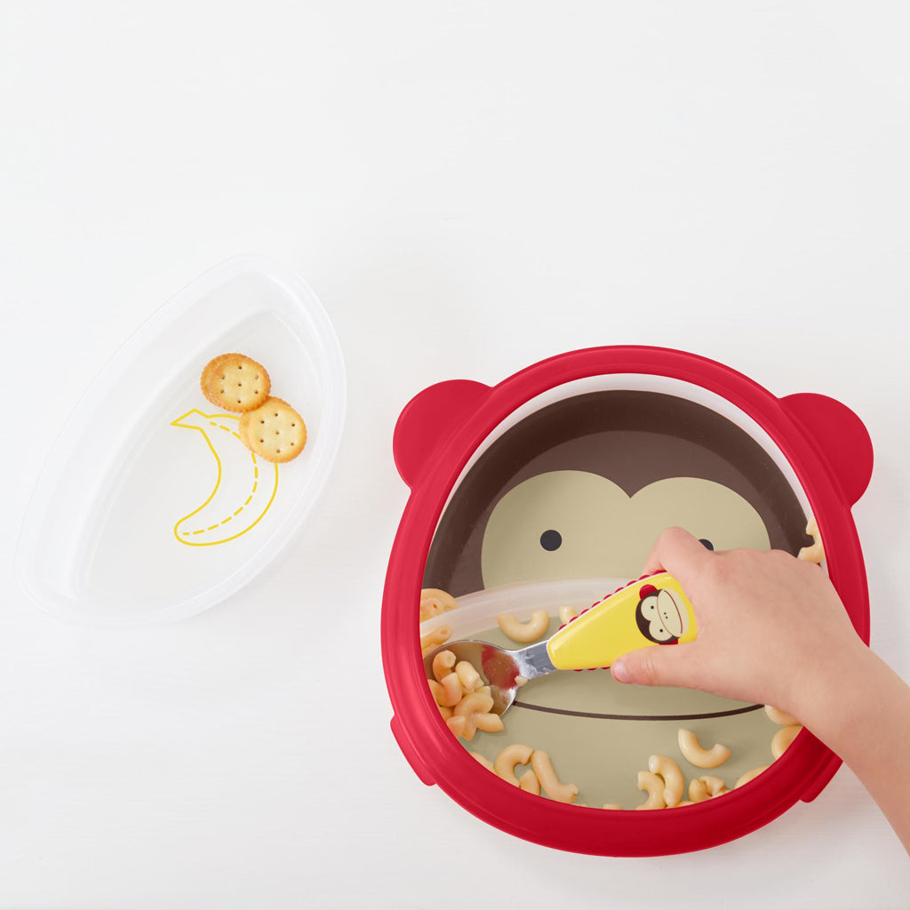 Skip Hop Zoo Smart Serve Plate and Bowl