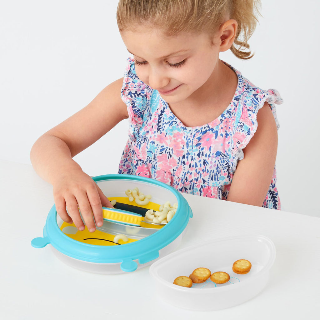 Skip Hop Zoo Smart Serve Plate and Bowl