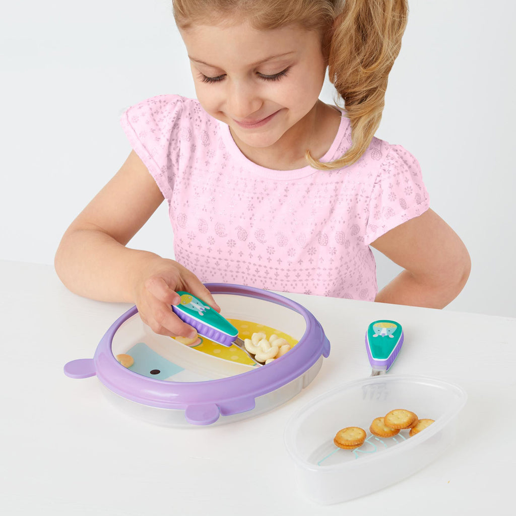 Skip Hop Zoo Smart Serve Plate and Bowl