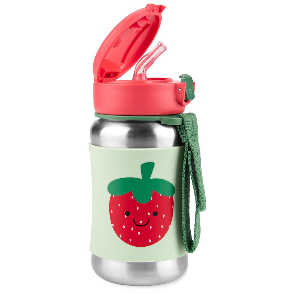 Skip Hop Spark Style Stainless Steel Straw Bottle