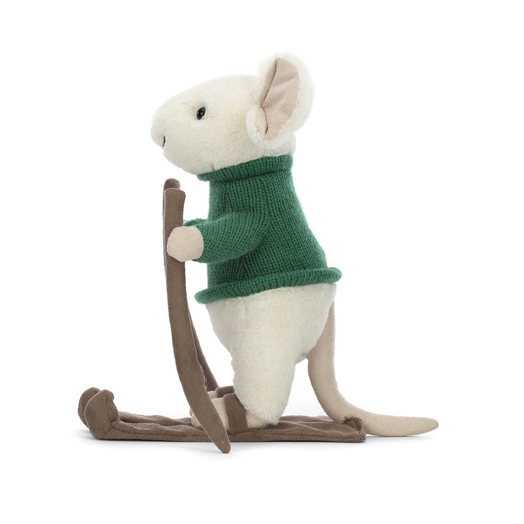 Jellycat Merry Mouse Skiing