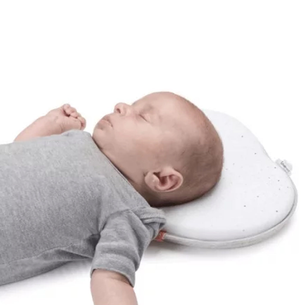 Babymoov Lovenest Flat Head Baby Pillow - White