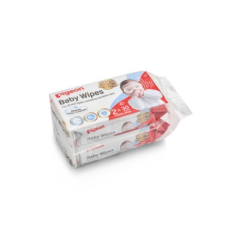 Pigeon Baby Wipes 30 Sheets 2 in 1