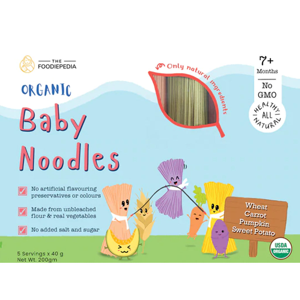 The Foodiepedia Organic Baby Noodle - Root Harvest