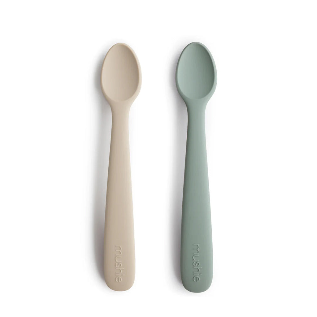 Mushie Silicone Feeding Spoons 2-Pack