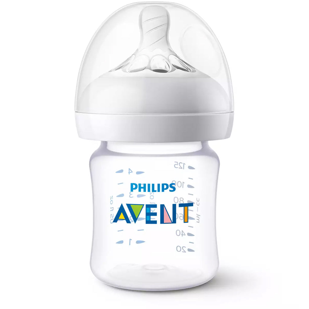 Avent Natural Smooth PA Baby Bottle Twin 125ml