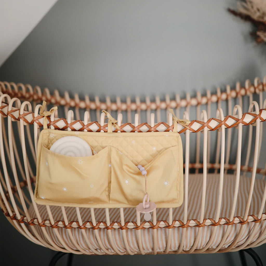 Mushie Crib Storage Pocket