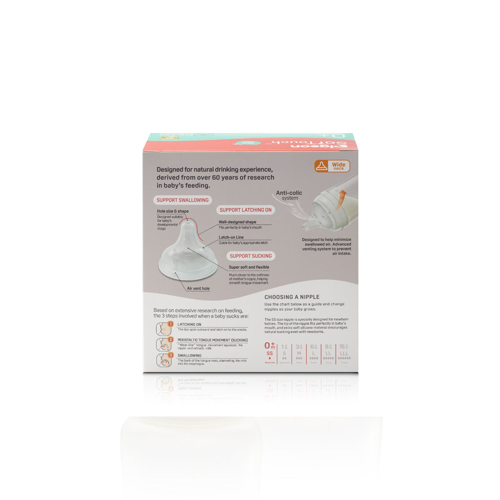 Pigeon SofTouch 3 PP Nursing Bottle - Twin Pack