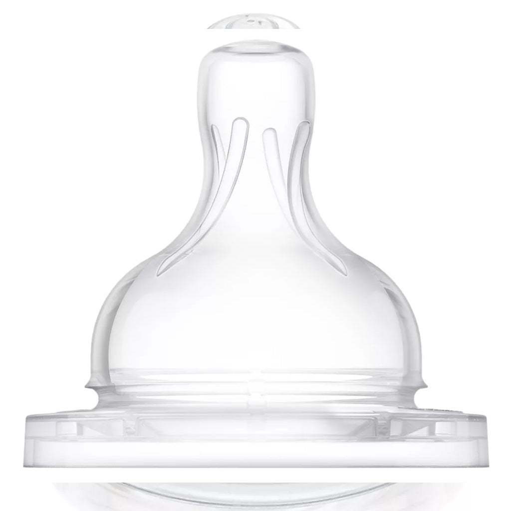 Avent Anti-colic Silicone Teat 3m+