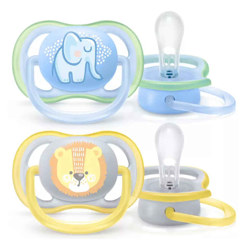 Avent Premium Ultra Air Pacifier 0-6 Months Twin