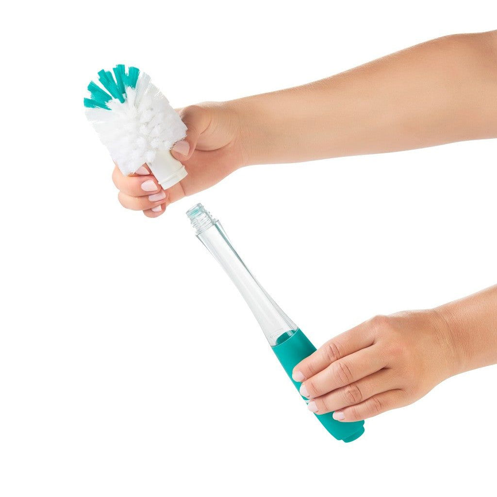 OXO Tot Soap Dispensing Bottle Brush With Stand