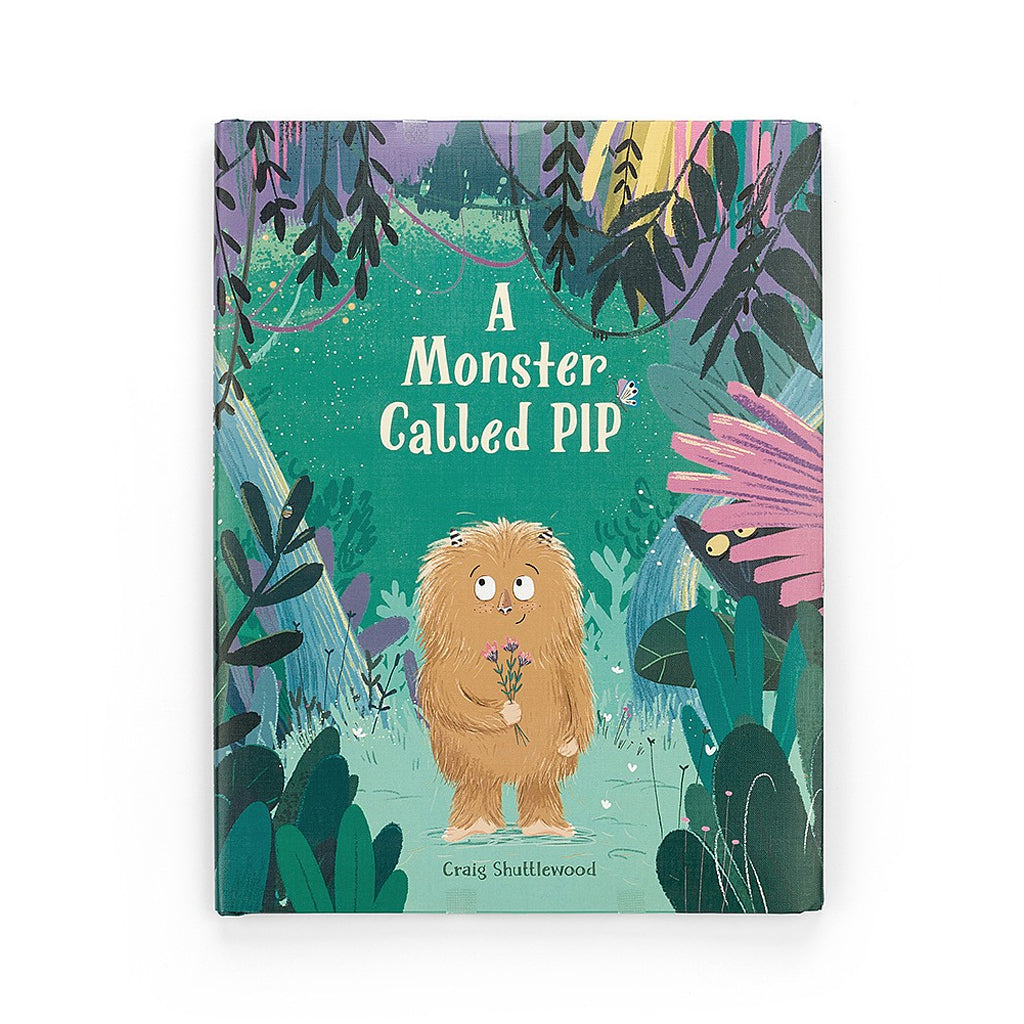 Jellycat  Monster and Book Bundle