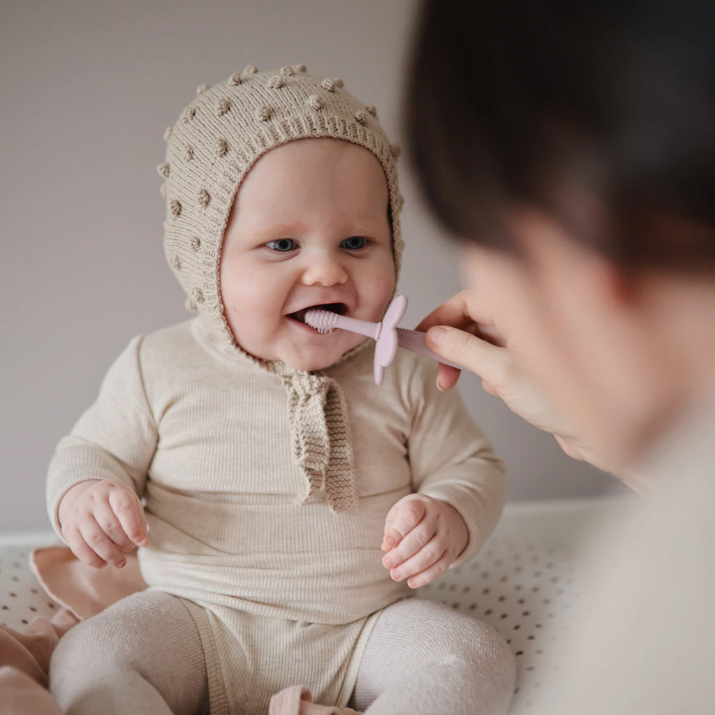 Mushie Flower Training Toothbrush