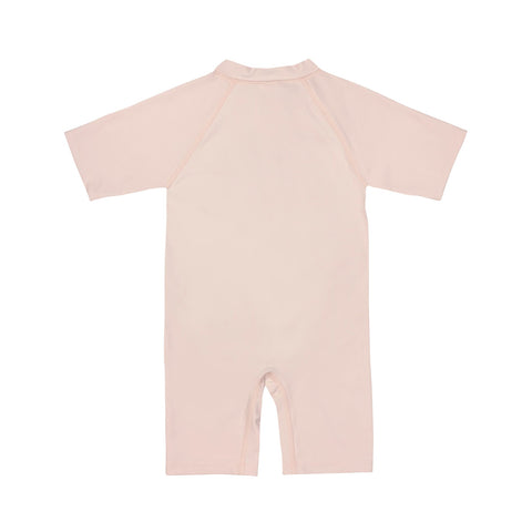 Lassig Girls Short Sleeve Sunsuit - Toucan, Pink