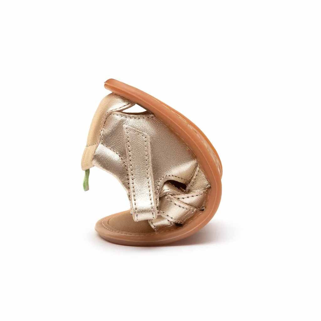 Tip Toey Joey Toddler Sandal Criss Cross - Champagne