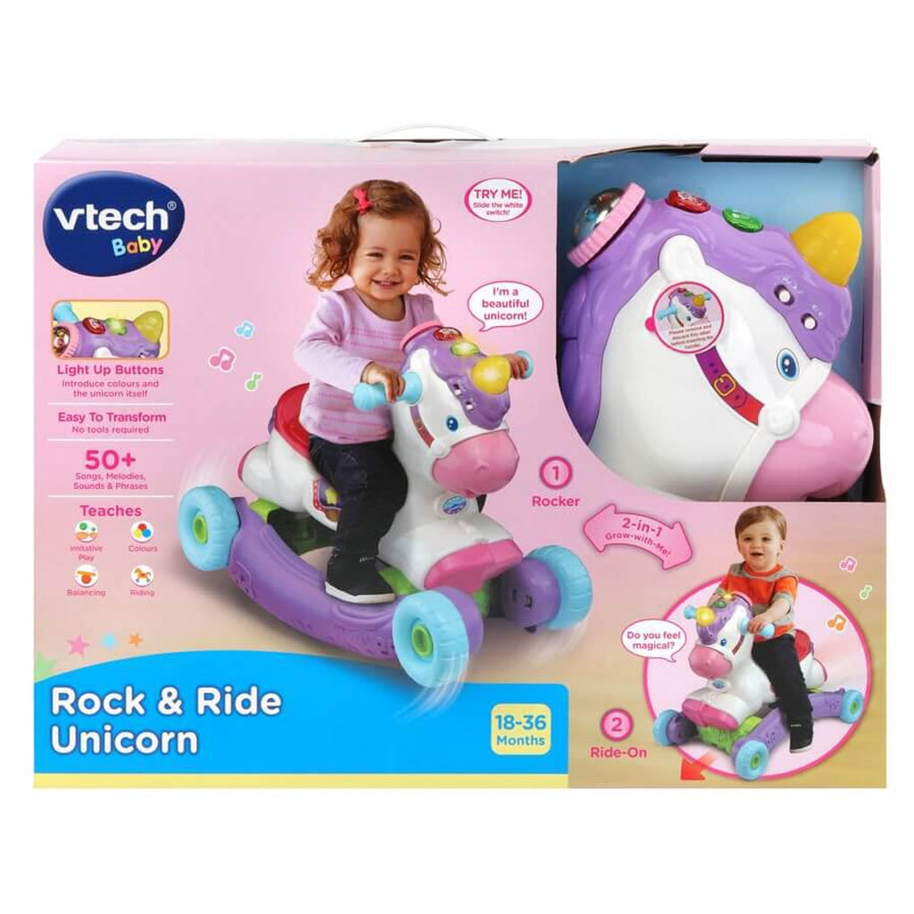 V-Tech Rock & Ride Unicorn