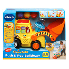 V-Tech Pop-a-Balls Push & Pop Bulldozer