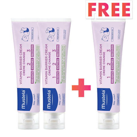 Mustela Vitamin Barrier Cream - BUY 2 GET 1 FREE