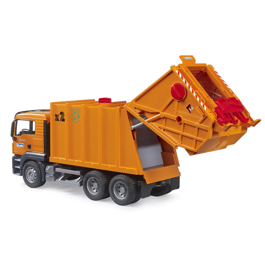 Bruder MAN TGS Garbage Truck (Orange)