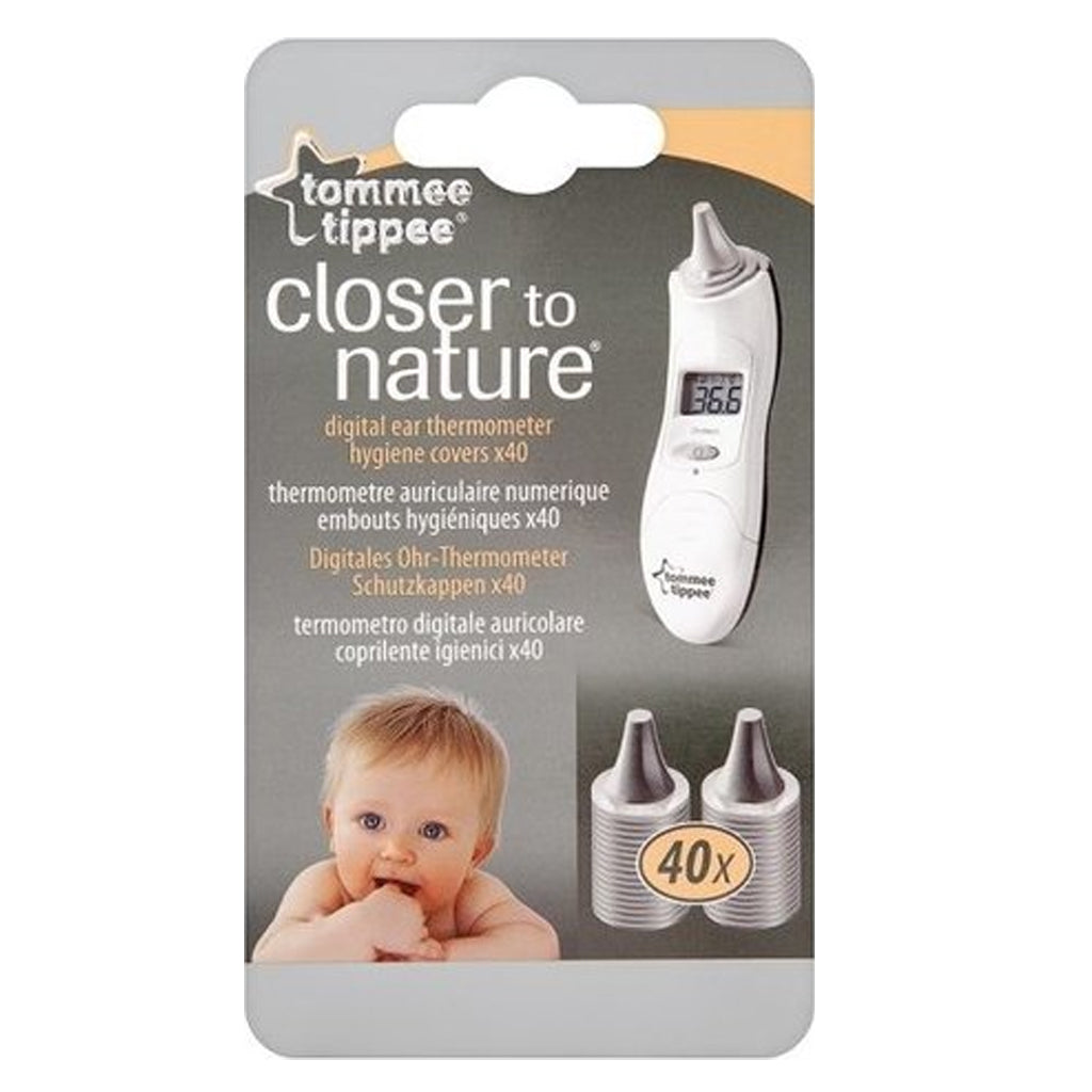Tommee Tippee Closer To Nature Digital Ear Thermometer Cover (40pk)