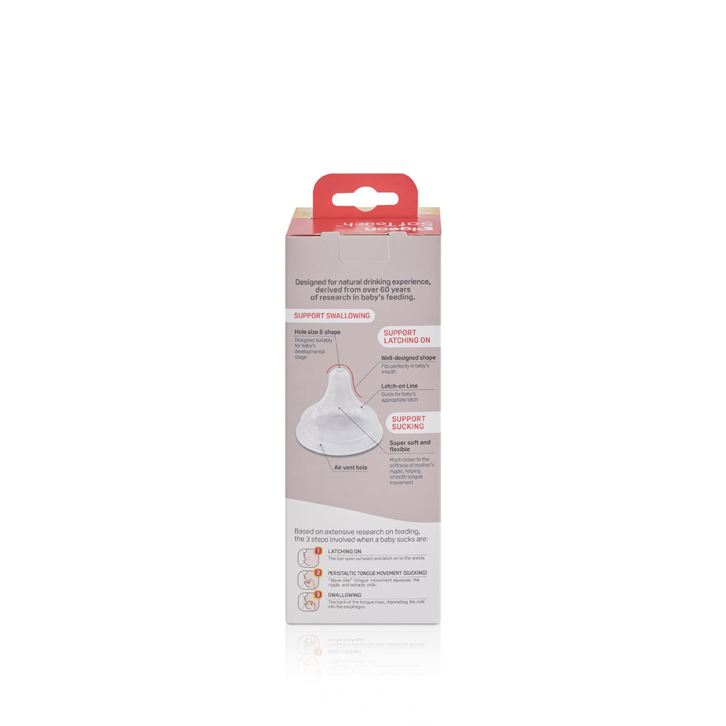 Pigeon SofTouch 3 PPSU Nursing Bottle - Logo