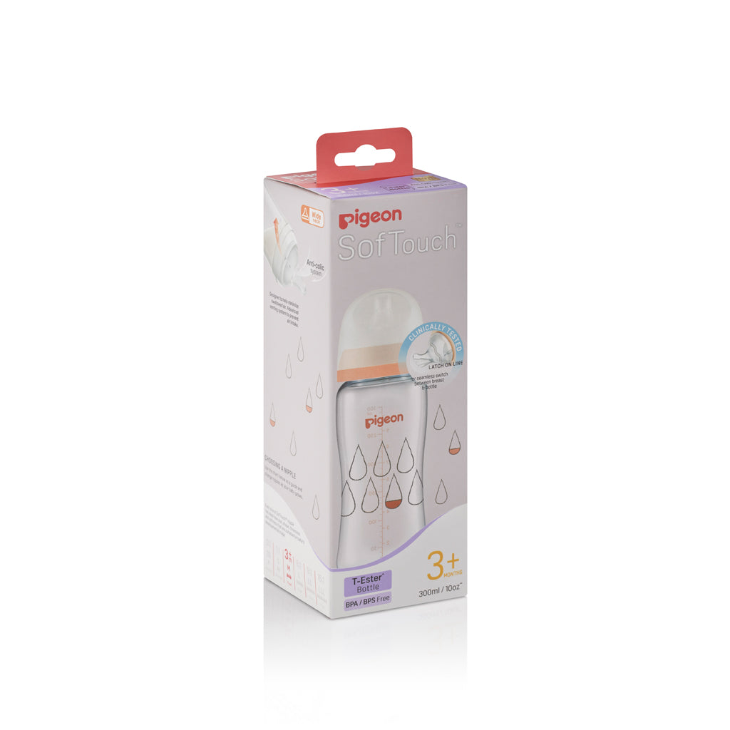 Pigeon SofTouch 3 T-Ester Nursing Bottle - Dewdrop