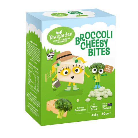 KiwiGarden Broccoli Cheesy Bites 20g