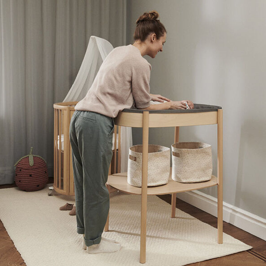 stokke care Stokke Sleepi Changing Table Shelf Basket