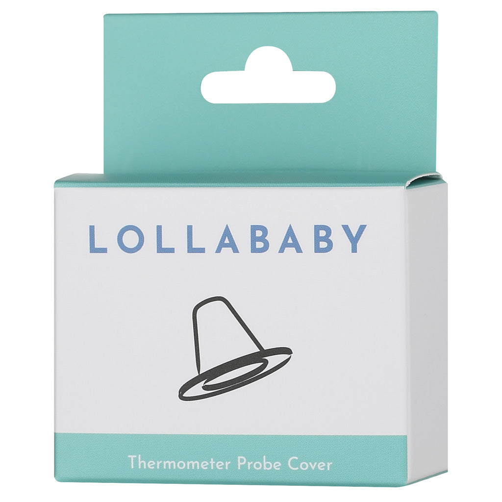 Lollababy Infrared In-Ear Thermometer + Probe Cover (40 Pcs)