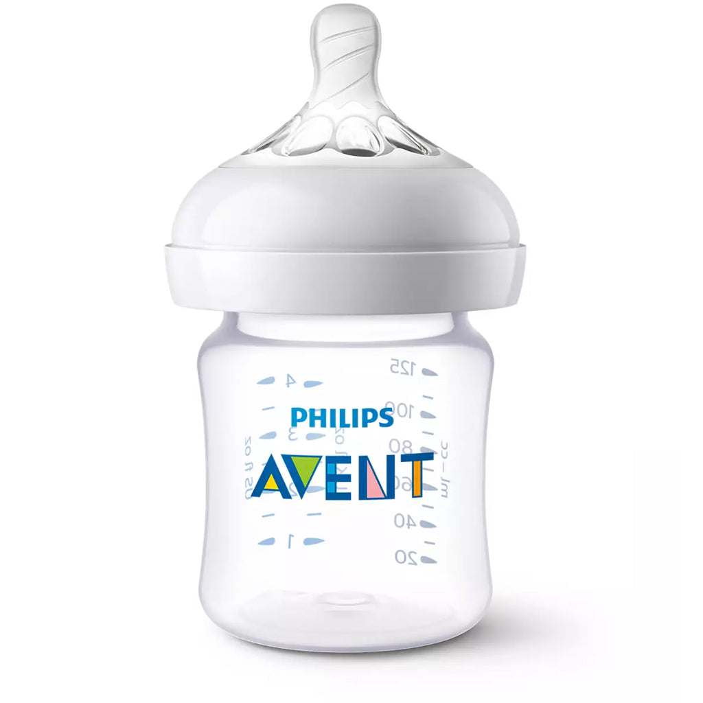 Avent Natural Smooth PA Baby Bottle Twin 125ml