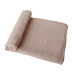 Mushie Swaddle Blanket Organic Cotton