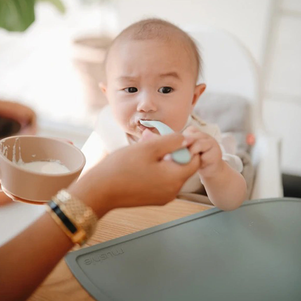 Mushie Silicone Feeding Spoons 2-Pack