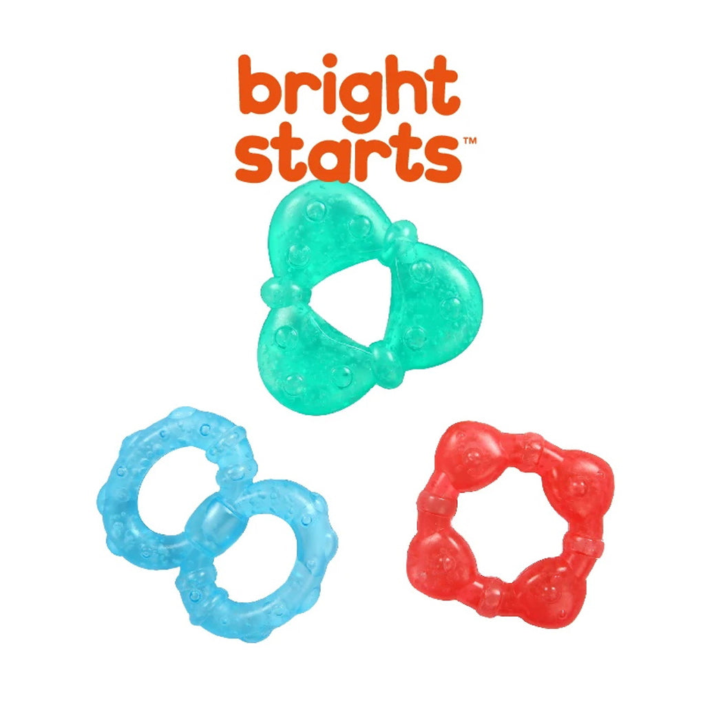 Bright Starts Stay Cool Teethers GelFilled 3 Pack motherswork