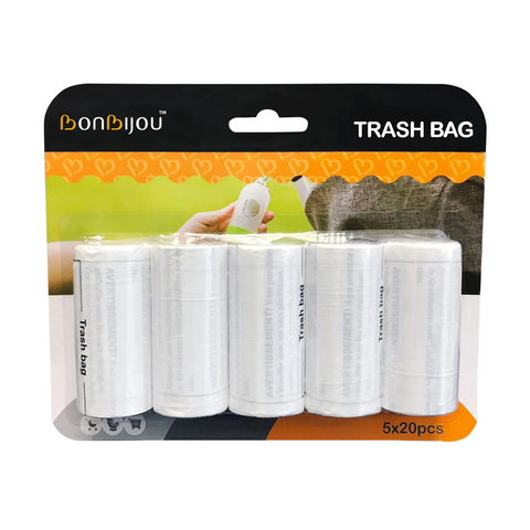 Bonbijou Trash Bag Refills 5 X 20pcs
