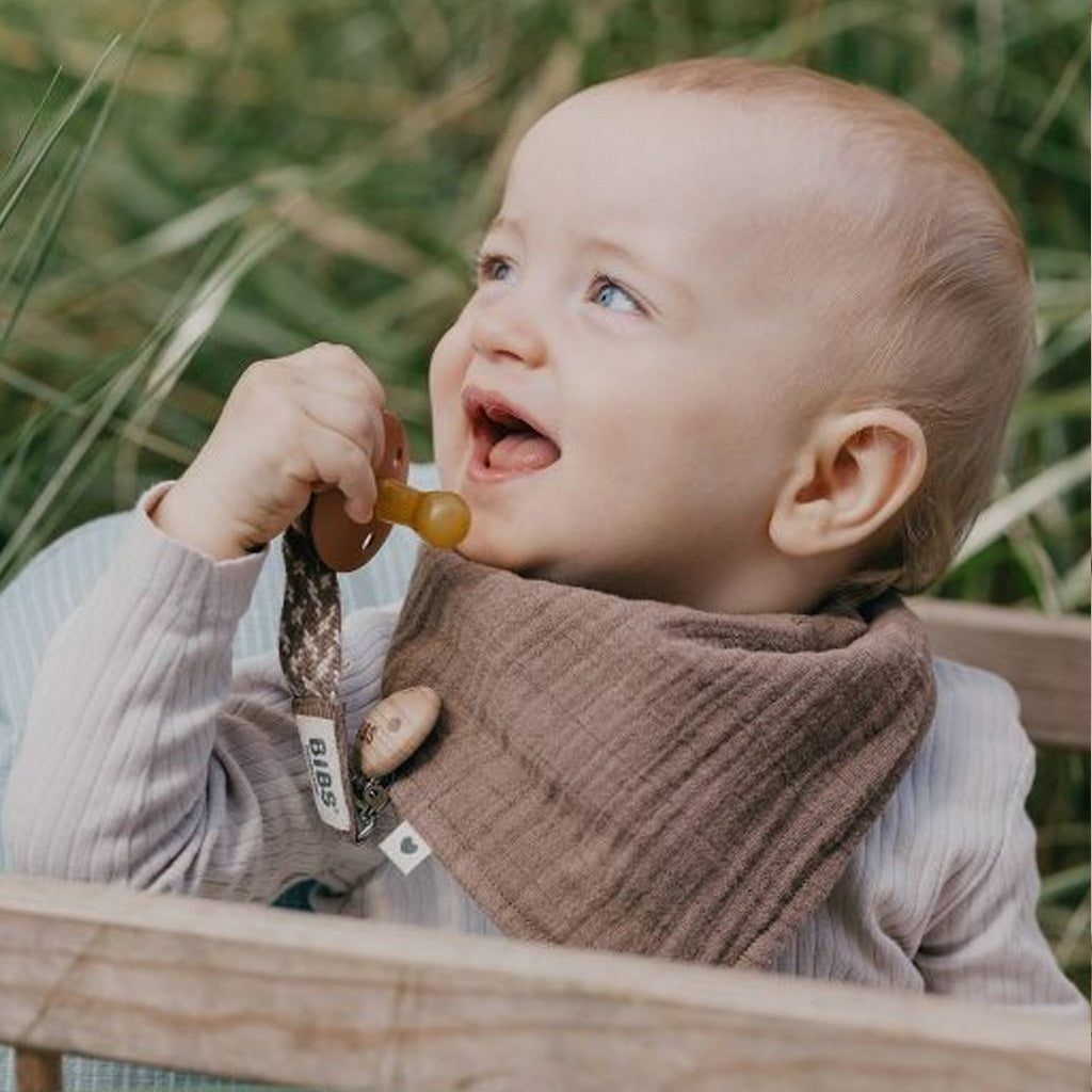 BIBS Braided Pacifier Clip