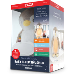 Zazu Baby Sleep Shusher - Phoebe Penguin