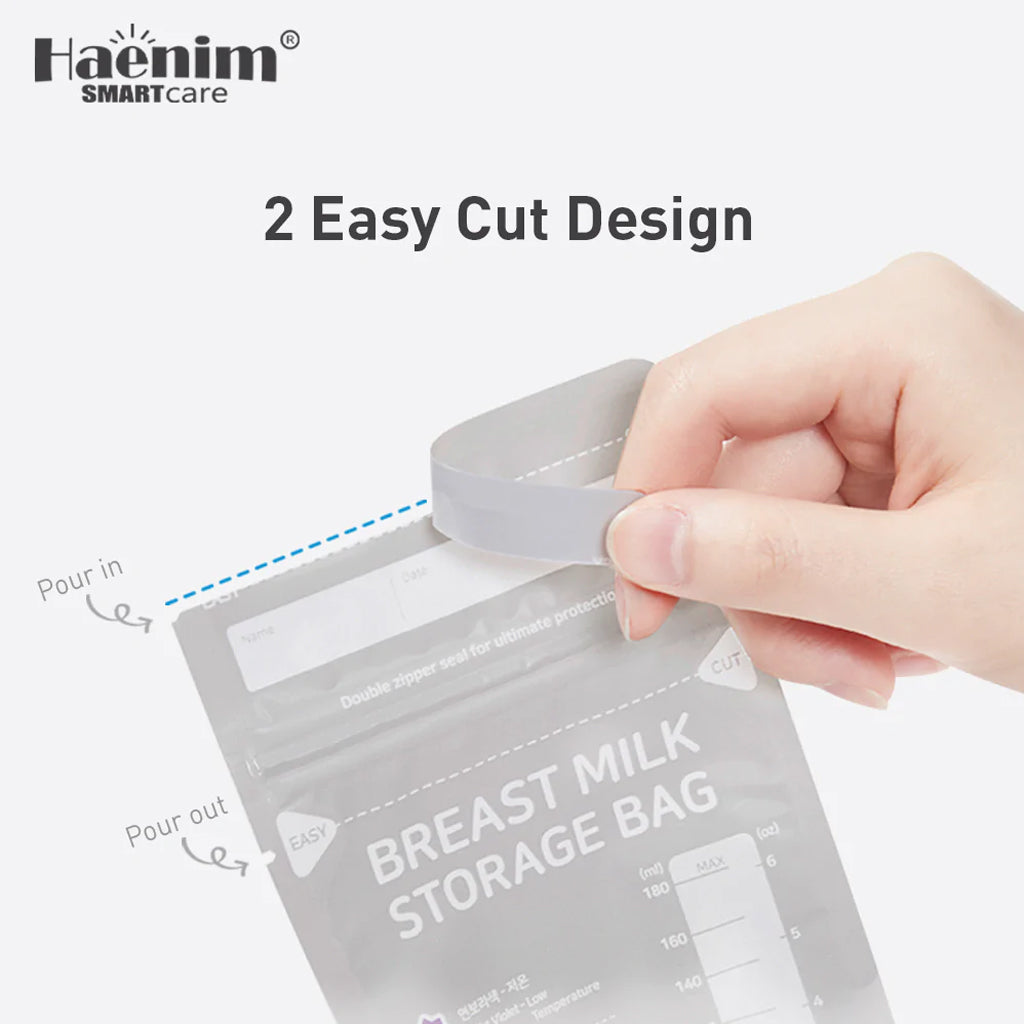 Haenim Disposable Breast Milk Storage Bag 180ml (30pcs)