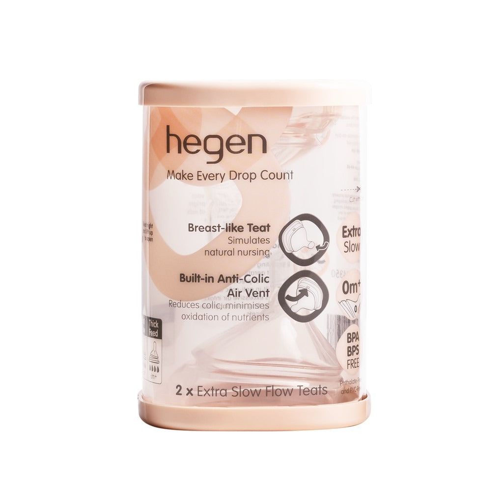 Hegen Teat Extra Slow Flow (2-pack)